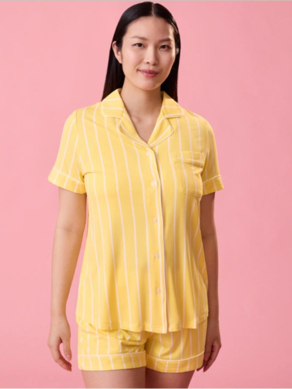 Clea Bamboo Short Sleeve Pajama Set